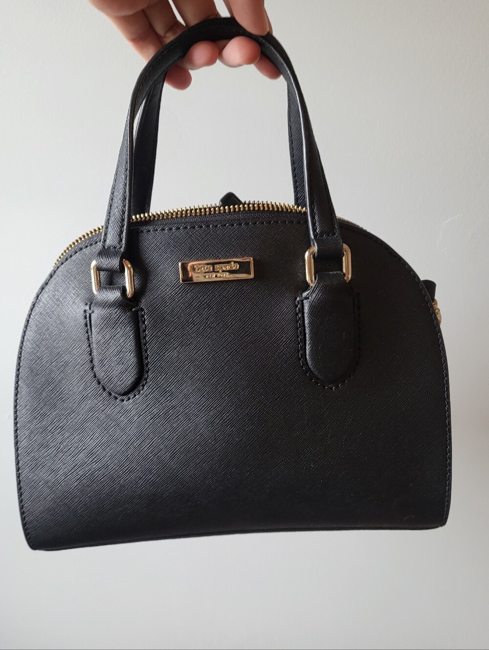 Kate Spade Black Dome Bag